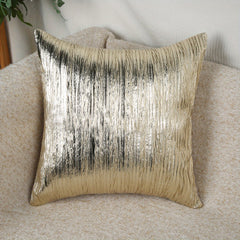Golden Throw Pillowcase for Living Room Sofa Home Decor