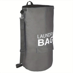 Large Capacity 71L Laundry Basket Foldable Adjustable Shoulder Strap