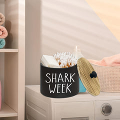 Farmhouse Tampon Holder With Lid