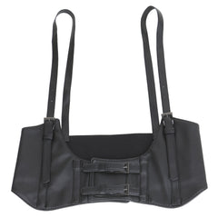 Women Wide Elastic Waist Belt Corset Suspender Harness