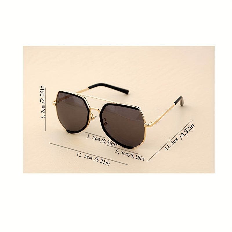 Y2K Colorful Reflective Lens Sunglasses Sun Protection