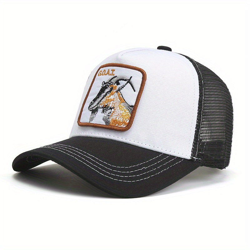 Summer Cotton Goat Cap Baseball Caps Snapback Mesh Hats