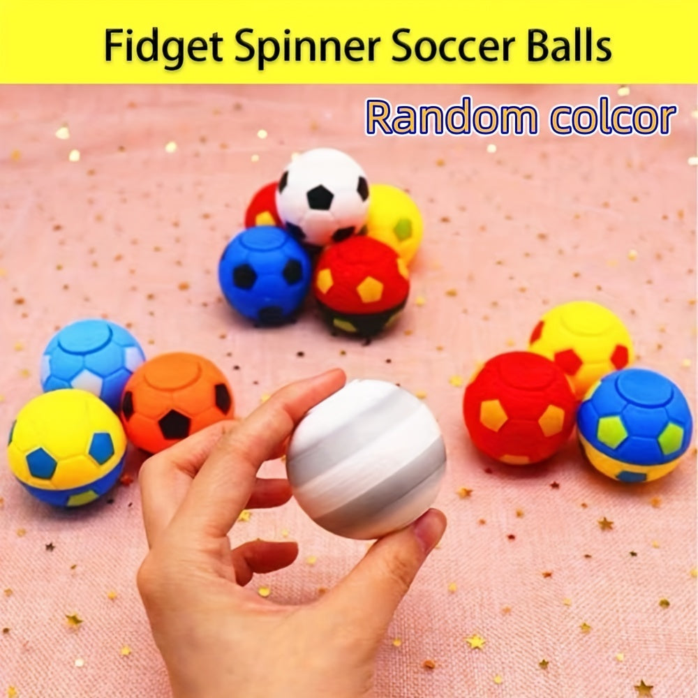 Colcor Mini Fidget Spinners Soccer Ball Toys For Kids Soccer Party Favors