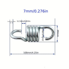 Iron Galvanized Hanging Chair Swing Spring Outdoor Accessories