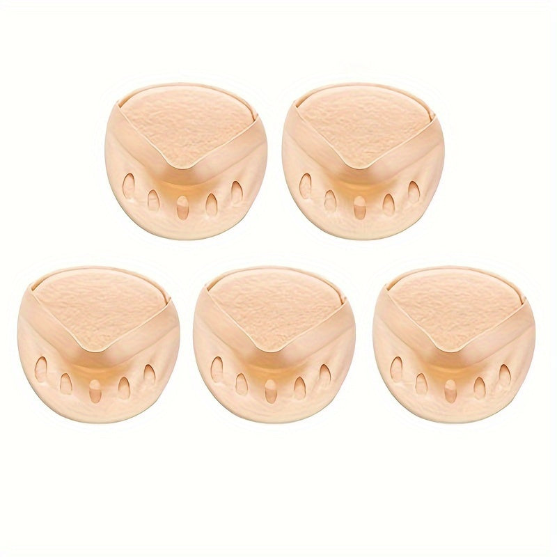 5 Pairs Forefoot Cushion Pads Non slip High Heel Insoles