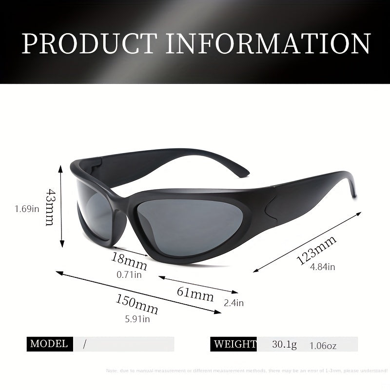 Polarized Sports Sunglasses Full Wrap Around Outdoor Glasses UV400