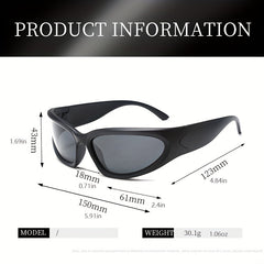 Polarized Sports Sunglasses Full Wrap Around Outdoor Glasses UV400