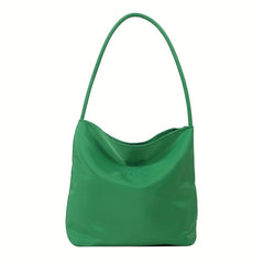 Pink Letter Embroidered Tote Bag Women's Handbag