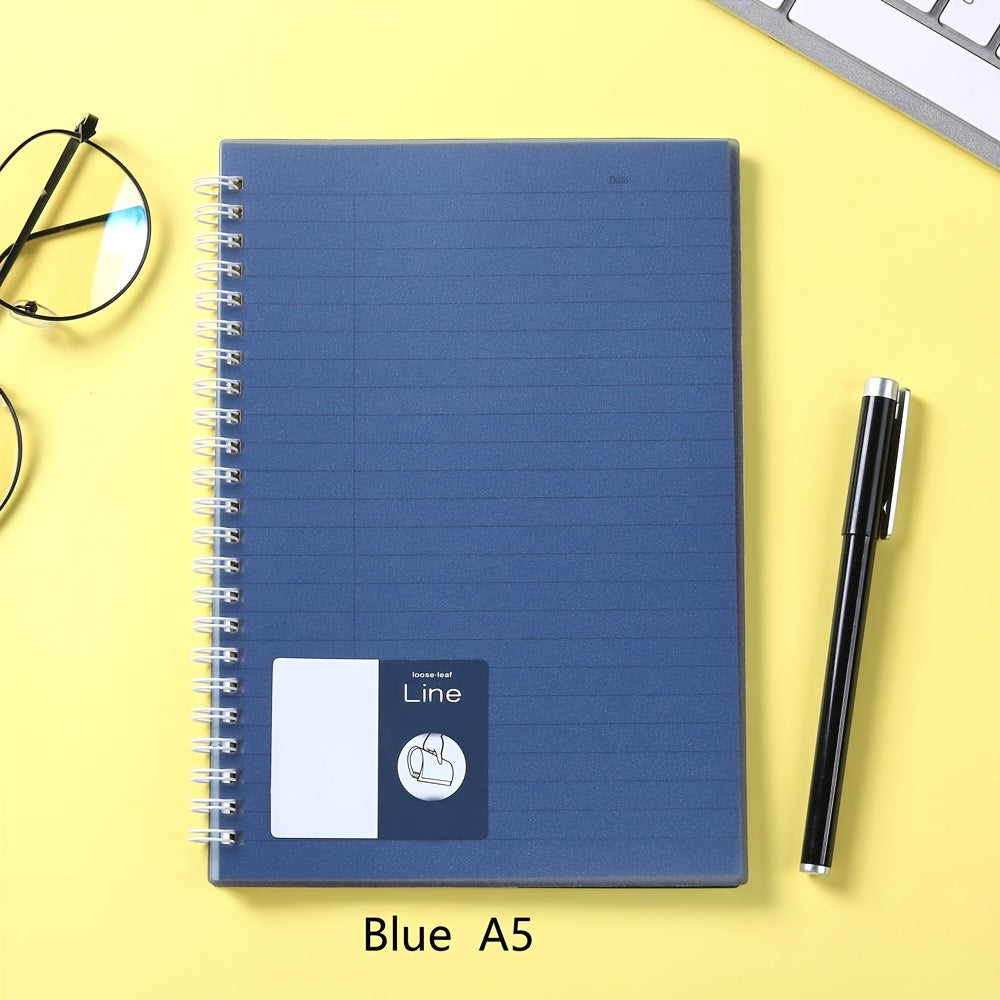 Small Fresh Transparent Soft Cover Coil Notebook