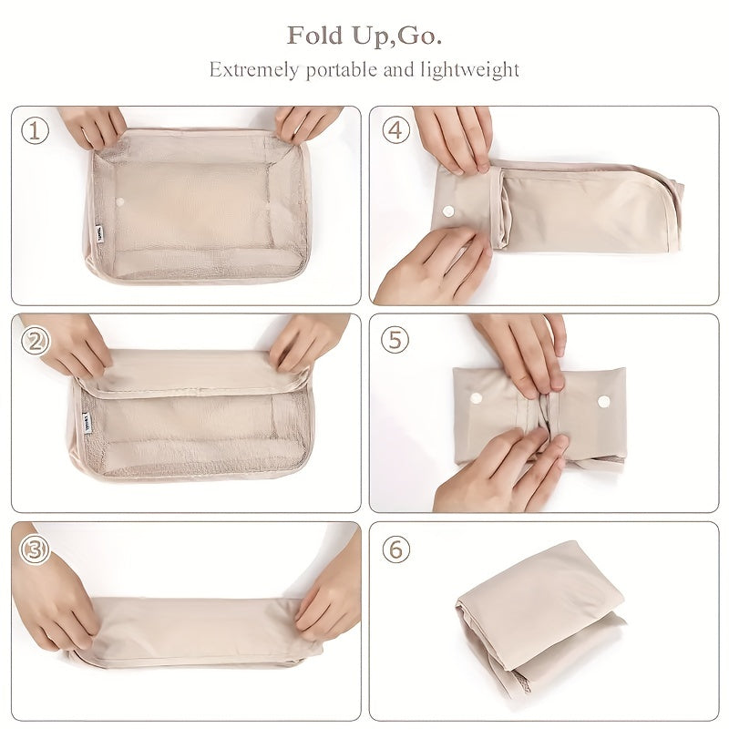 9 Pcs Travel Luggage Storage Bags Multifunctional Clothes Organizers