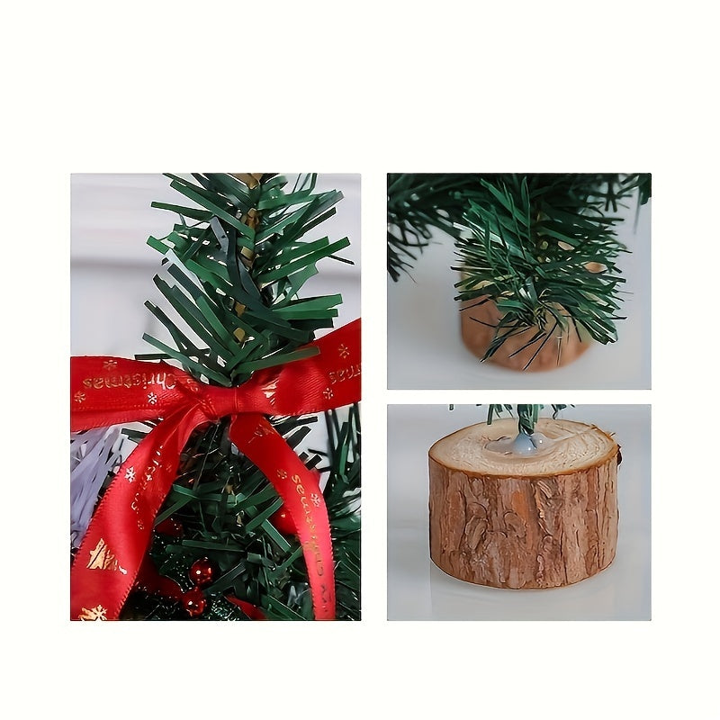 Artificial Christmas Tree Decoration Christmas Party Home Table Craft