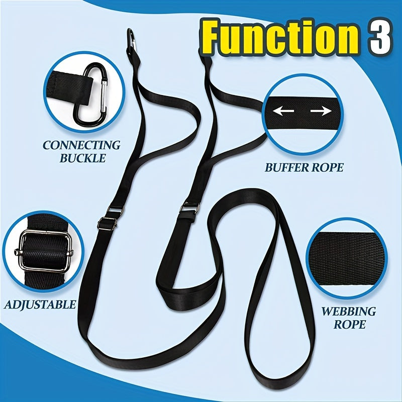 Skiing Trainer Snowboard Harness Cartoon Skiing Straps Training Tool