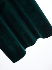  Velvet Long Sleeve V Neck Party Dress