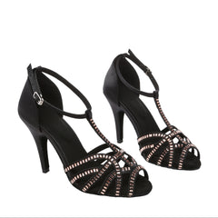 Latin Dance Shoes Wear-Resistant High Heels