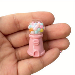 1:12 Dollhouse Candy Jar Colorful Plastic Accessory Mixed Snack