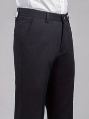 Men's Solid Stretch Dress Pants for Spring Summer Business