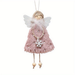 Christmas Doll Pendant Angel Girl for Tree Decoration