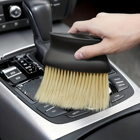 Car Interior Cleaning Brush Soft Dust Removal Air Conditioner Outlet Slot Brush