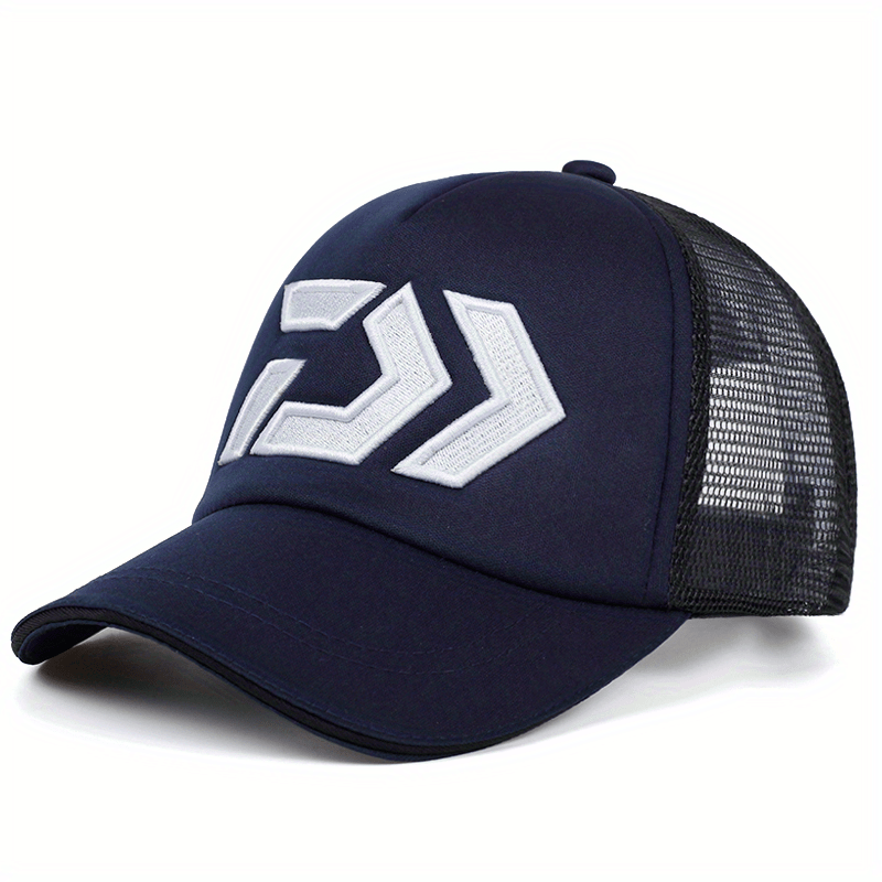 Fishing Embroidery Baseball Cap Outdoor Sports Fishing Sun Hat