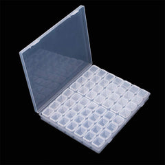 5D Diamond Painting Storage Container, 28 56 Grids Clear Diamond Embroidery Box