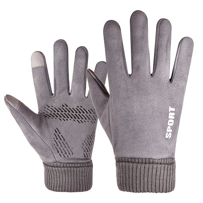 Warm Fleece Touch Screen Gloves for Men and Women