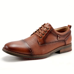 Men's Leather Derby Shoes Wedding Business