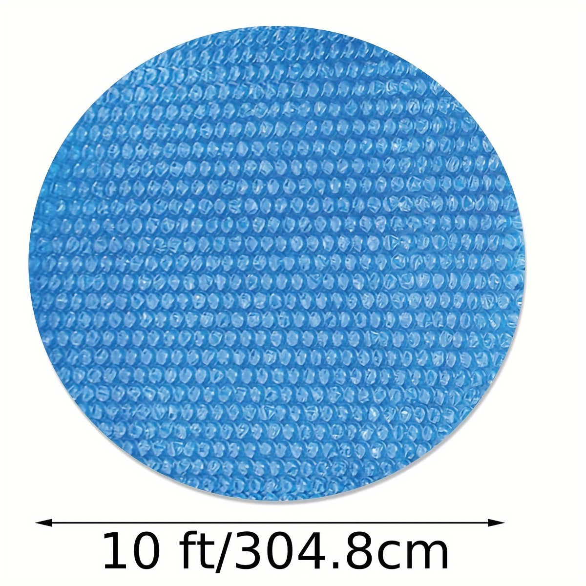 Solar Pool Cover 10ft Round Heat Retaining Blanket In/above Ground Pools