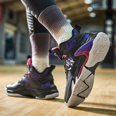 Men's Shock Absorbing Basketball Shoes Non Slip Athletic Shoes