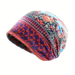 Boho Slouchy Beanie Cotton Casual Hats Lightweight Chemo Cap Women