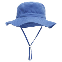 Kids Bucket Hat Adjustable Wide Brim Sun Hat for Boys and Girls