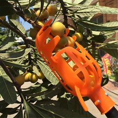 Fruit Picker Head Basket Pole Not Included Plastic Fruit Picking Tool Catcher