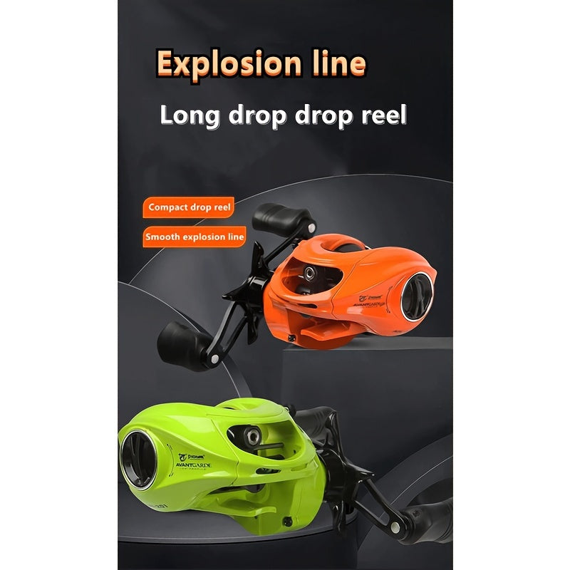 1pc 6.5:1 Metal Fishing Reel Ultralight Baitcasting Reel Left Right Hand
