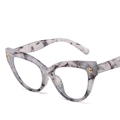 Cat Eye Eyeglasses For Women Light Blocking Computer Glasses