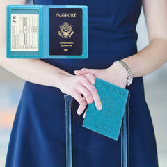 Travel Passport Bag Vaccine Card Holder Multifunctional