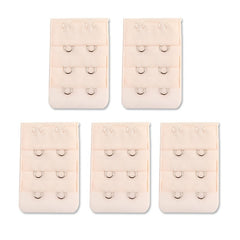 5pcs 2 Hooks Bra Strap Extenders Adjustable Band Buckle Women's Lingerie
