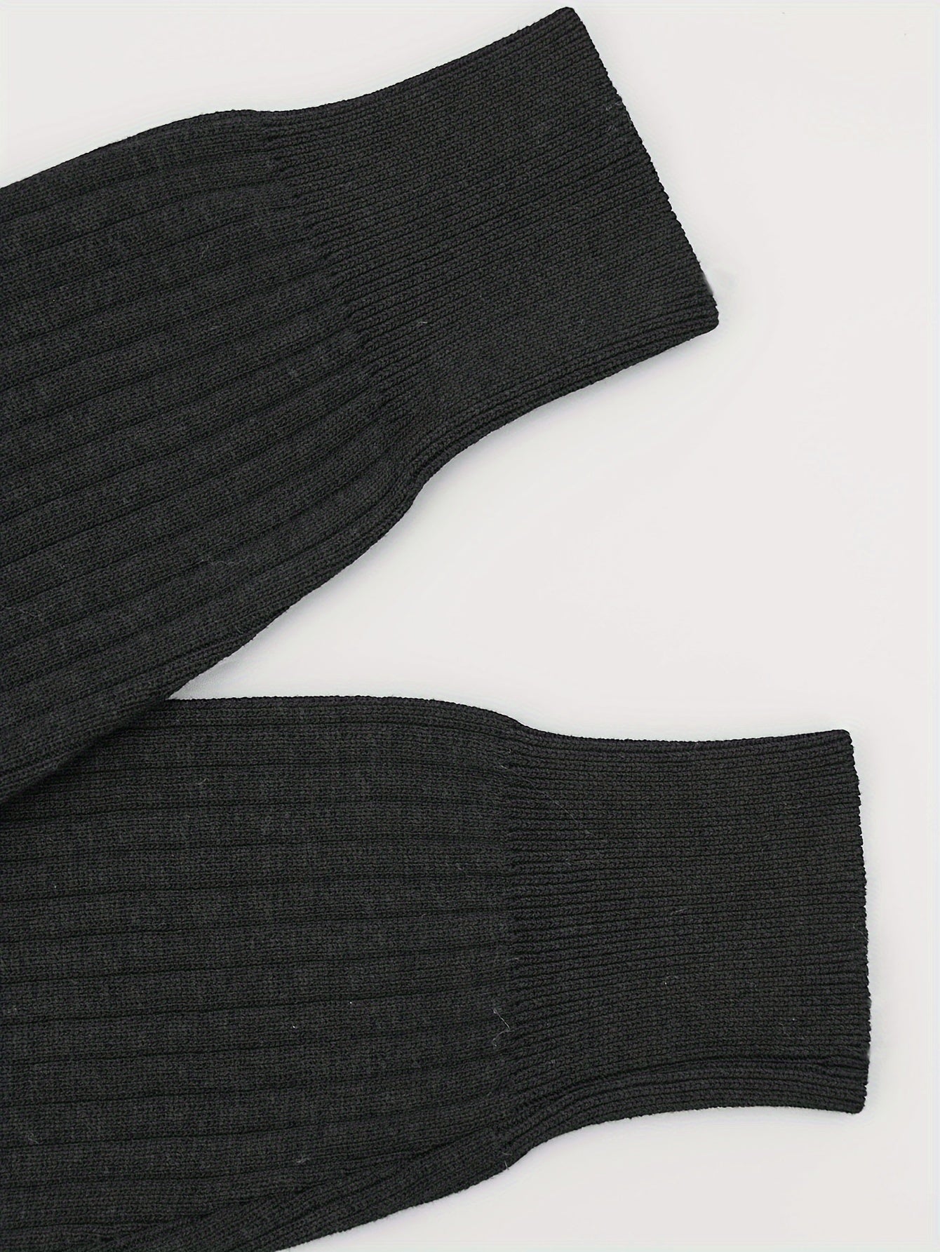  Ribbed Knit Zipper Front Hooded Cardigan