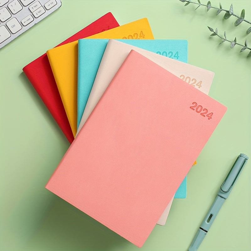 A5 12-Month Daily Planner Notebook