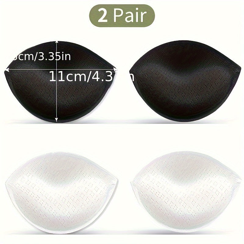 2 Pairs Bra Insert Pads Anti-convex Chest Enhancer Women's Lingerie