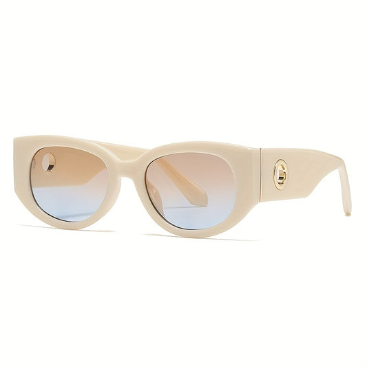 Round Sunglasses For Women Men Hollow Temple Glasses UV400