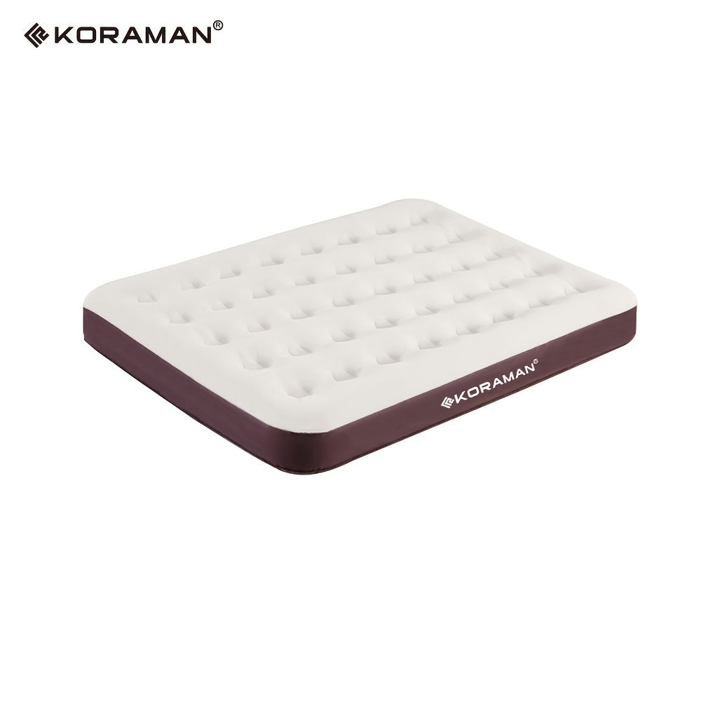 KORAMAN Portable Camping Airbed Comfortable Bed for Home Camping & Travel