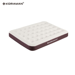 KORAMAN Portable Camping Airbed Comfortable Bed for Home Camping & Travel