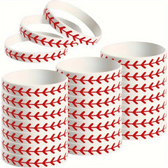 Sporty Softball Silicone Bracelet - Ideal Gift for Fans and Players