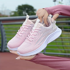 Women's Mesh Breathable Sports Shoes Lightweight Non slip Travel Shoes