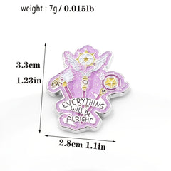 Sakura Brooch Personality Enamel Pin