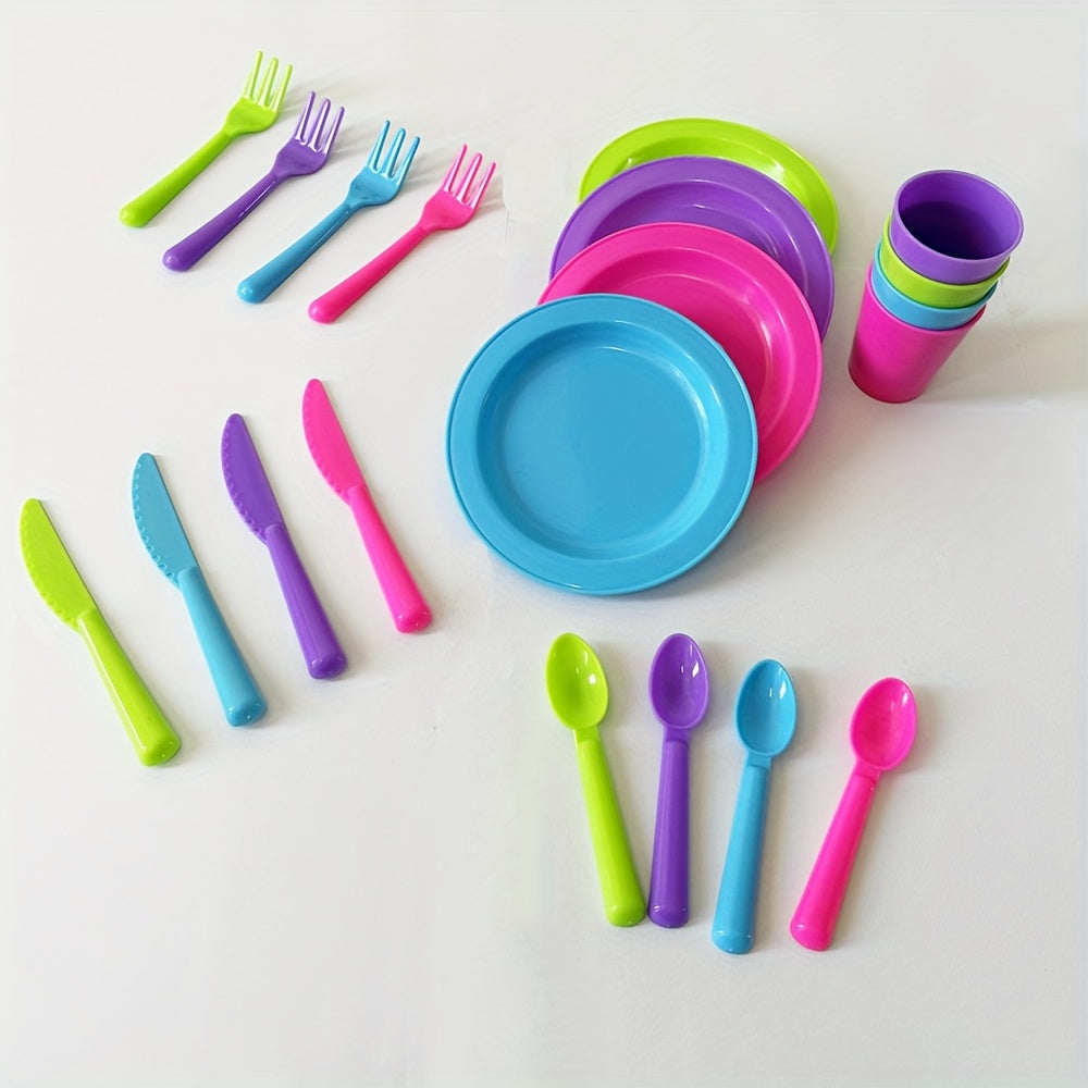 20pcs Kitchen Play Set Realistic Utensils Perfect for Boys and Girls