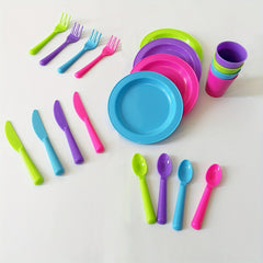 20pcs Kitchen Play Set Realistic Utensils Perfect for Boys and Girls