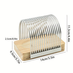 Multifunctional Kitchen Slicer Rack for Bread, Cheese, Potato, Onion, Tomato