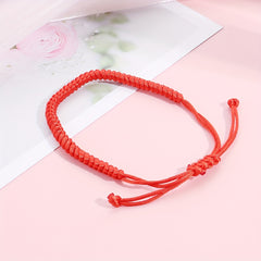 1pc Braided Bracelet Solid Couple Gift