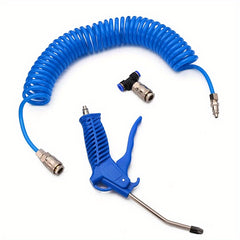 Mini European Type Dust Blows Hose Set Air Blow Gun Steel Nozzle