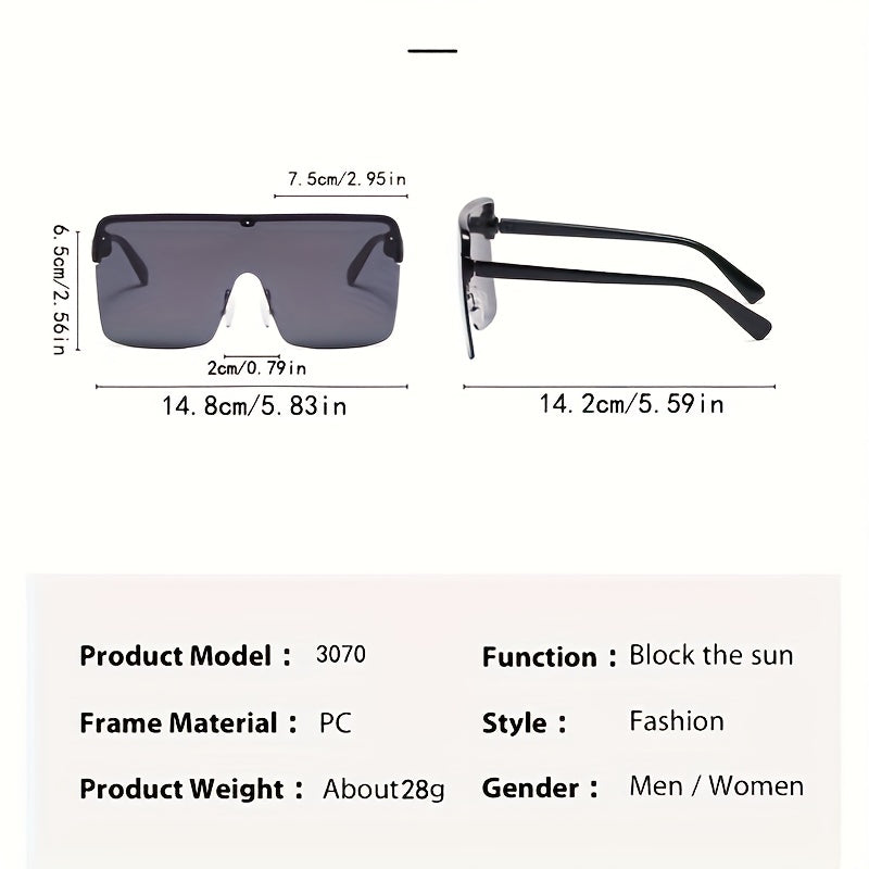 Transparent Lens Stainless Steel Metal Hinged Sunglasses Vintage Eyewear